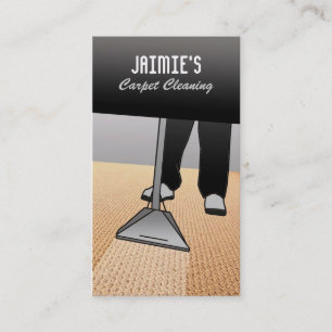 Carpet Cleaner Business Cards
