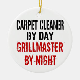 Carpet Cleaner Grillmaster Ceramic Tree Decoration