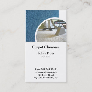 Carpet Cleaners Business Card