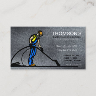 Carpet Cleaning Business Card