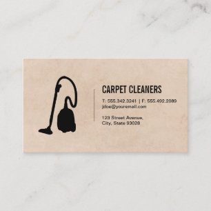 Carpet Cleaning Business Card