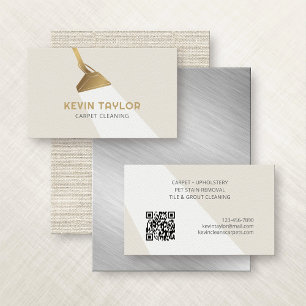 Carpet Cleaning Business Card