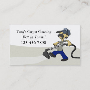 Carpet Cleaning Business Card