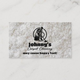 Carpet Cleaning Business Cards
