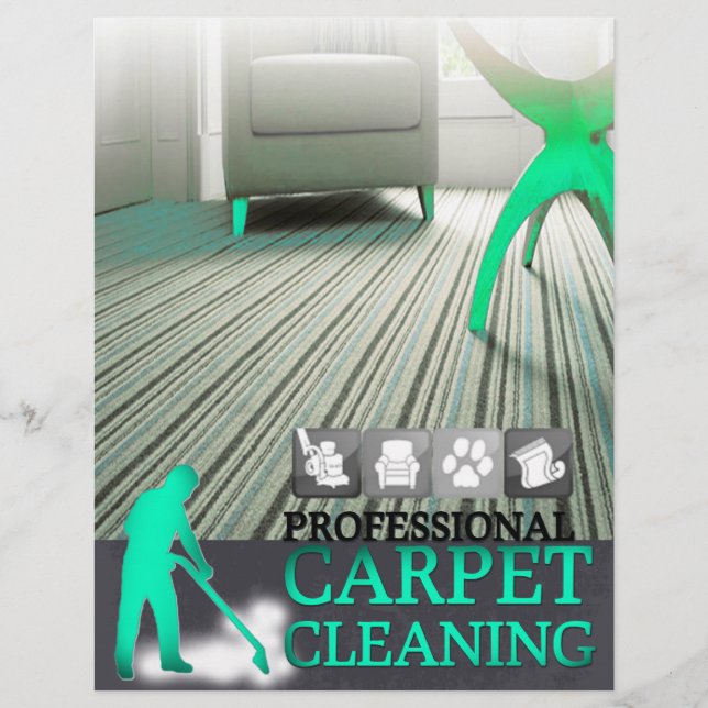 Carpet Cleaning Service Flyer (Front)