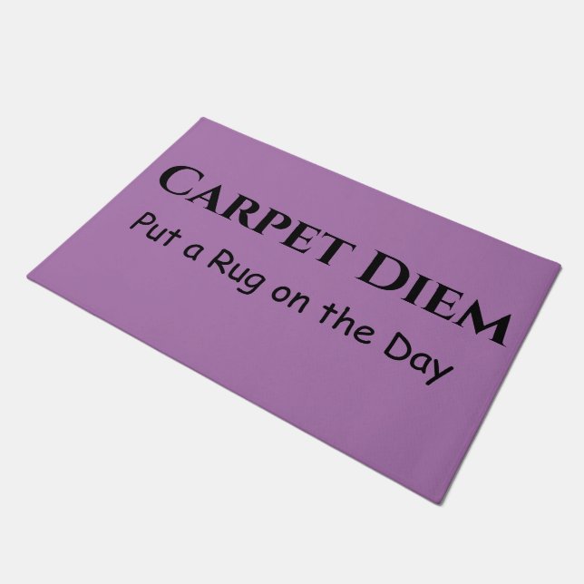 Carpet Diem Doormat (Angled)