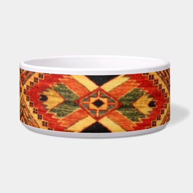 Carpet Dog Bowl (Front)