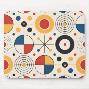 Carpet geometric design mouse mat