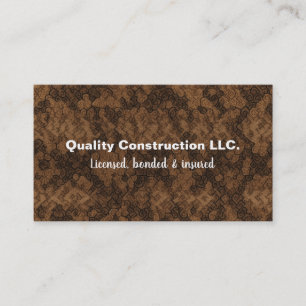 Carpet Installer Business Card