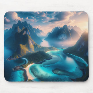 Carpet landscape mouse mat