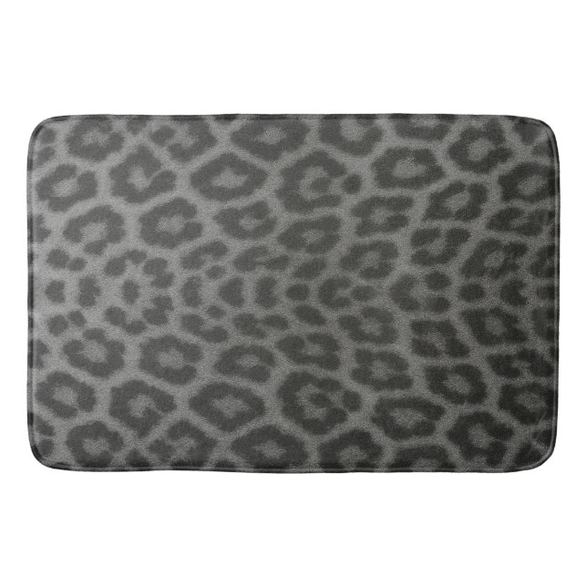 carpet Leopard Skin Texture Bath Mat (Front)
