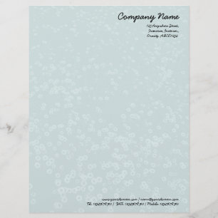 Carpet of Daisies - Green Custom Letterhead