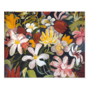 Carpet of Flowers Auguste Macke Photo Print
