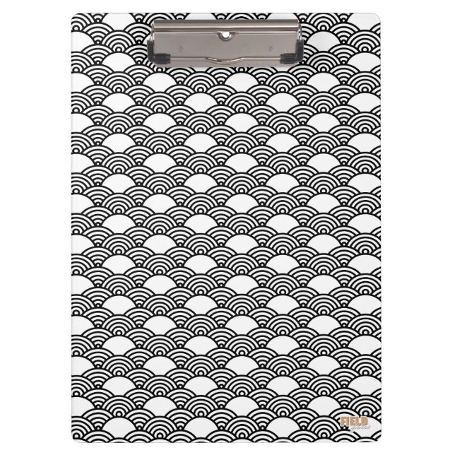 Carpeta de Pinza Asian Pattern Clipboard (Front)