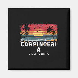 Carpinteria Beach California Surfboard Beach  Magnet