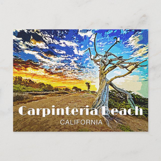 Carpinteria Beach Postcard (Front)