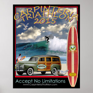 Carpinteria Triathlon 2015 Poster