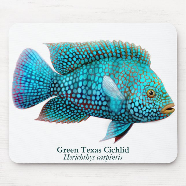 Carpintis Texas Cichlid Mousepad (Front)