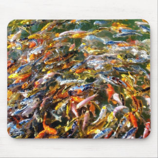 carps koi mouse mat