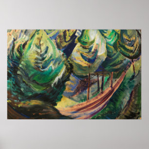 Carr - Path Among Pines 1930 Poster