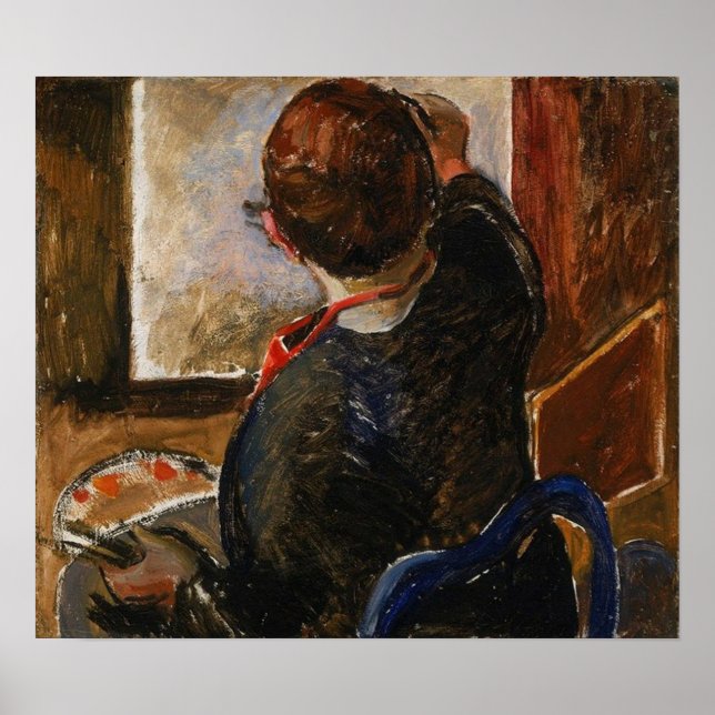 Carr - Self Portrait 1924 Poster (Front)