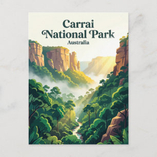 Carrai National Park Australia Postcard