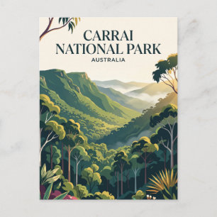 Carrai National Park Australia Postcard