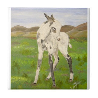 Carrara the Donkey Tile