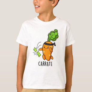 Carrate Funny Carrot Karate Pun T-Shirt