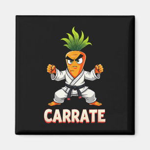 Carrate Karate Carrot Mma Students Trainer 1 Magnet