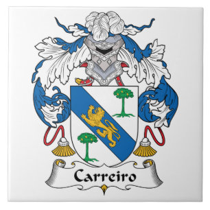 Carreiro Family Crest Tile