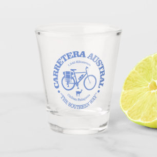 Carretera Austral (cycling) Shot Glass