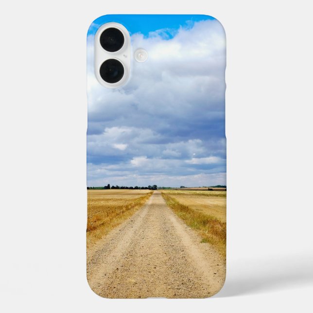 Carretera Boadilla del Camino - Itero de la Vega Case-Mate iPhone Case (Back)
