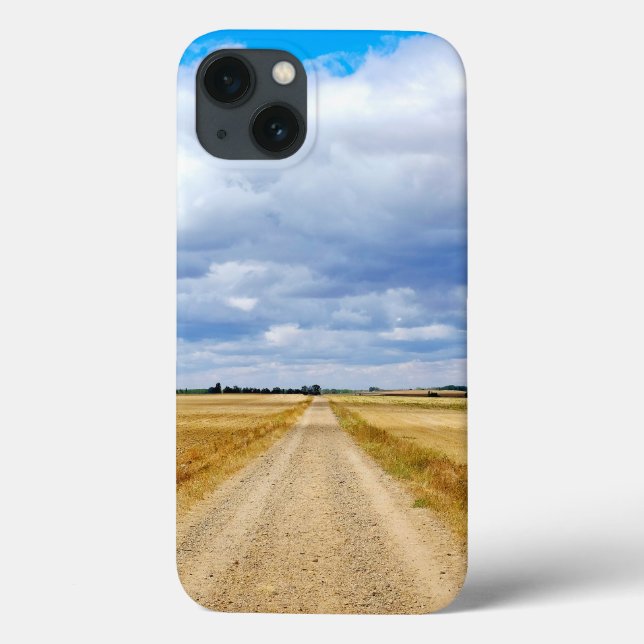 Carretera Boadilla del Camino - Itero de la Vega Case-Mate iPhone Case (Back)