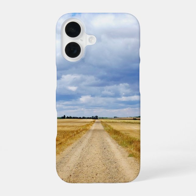 Carretera Boadilla del Camino - Itero de la Vega iPhone 16 Case (Back)