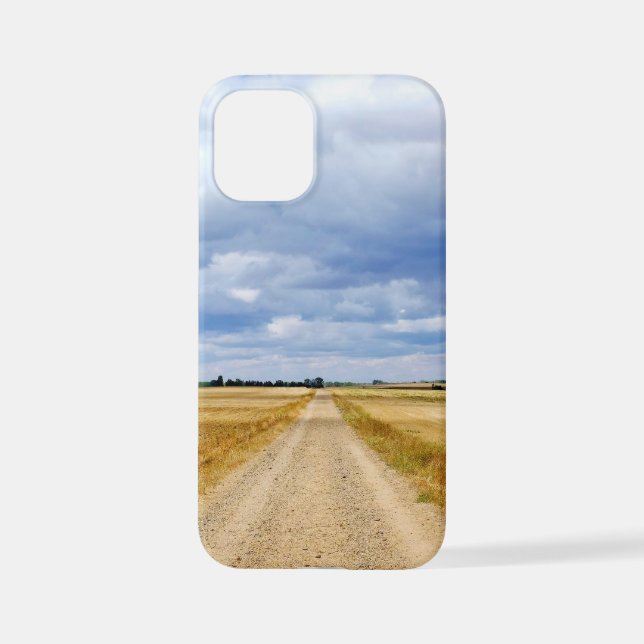 Carretera Boadilla del Camino - Itero de la Vega iPhone Case (Back)
