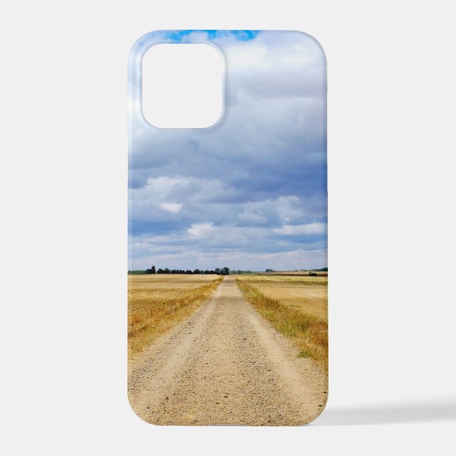 Carretera Boadilla del Camino - Itero de la Vega iPhone Case (Back)