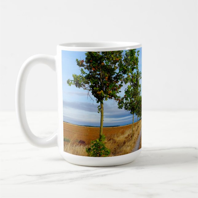 Carretera Hacia Reliegos Coffee Mug (Left)