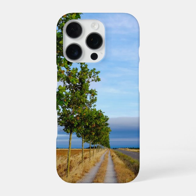 Carretera Hacia Reliegos iPhone Case (Back)