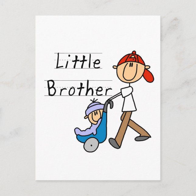 Carriage Little Brother Tshirts and Gifts Postcard (Front)