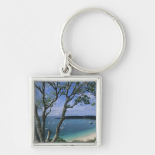 Carribean, Anguilla Island, Road Bay Harbour. Key Ring