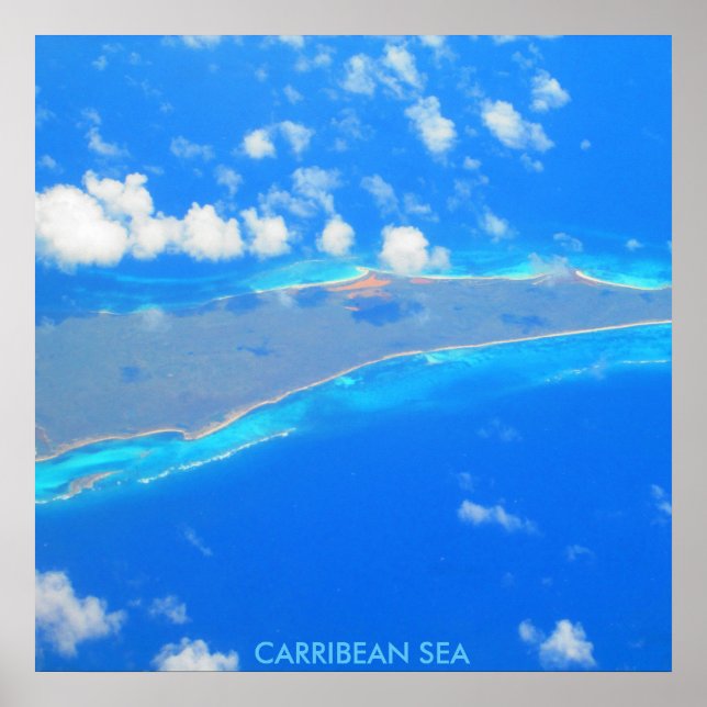 CARRIBEAN SEA #1 POSTER (Front)