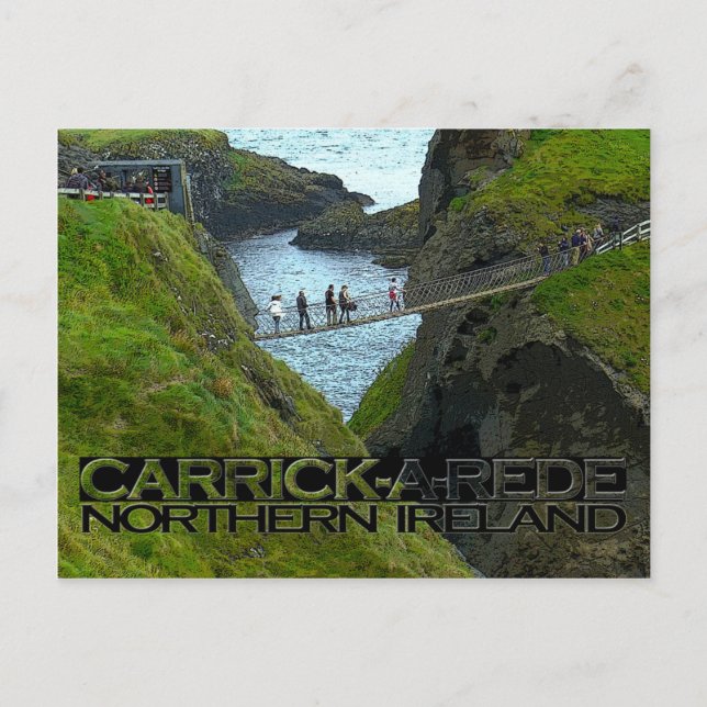 Carrick-a-Rede Postcard (Front)