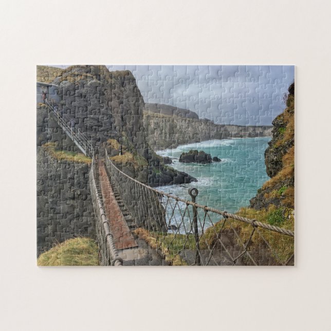 Carrick A Rede Ropebridge, Northern Ireland Puzzle (Horizontal)