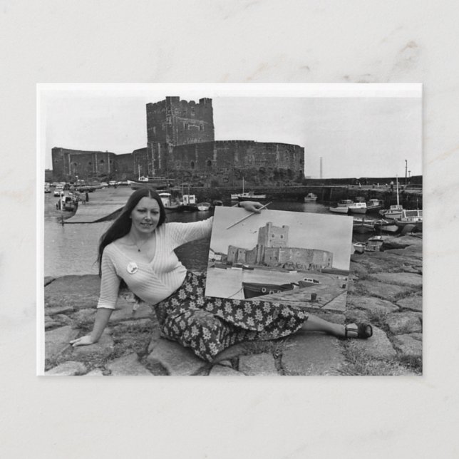 Carrickfergus Castle Postcard (Front)