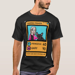 Carrie Fisher Trading Card T-Shirt