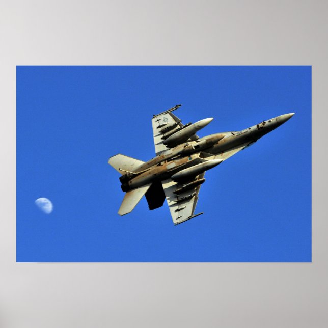 Carrier F-18 Rollover Poster (Front)