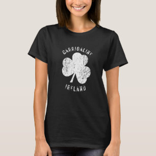 Carrigaline Cork Ireland Vintage Shamrock Distress T-Shirt