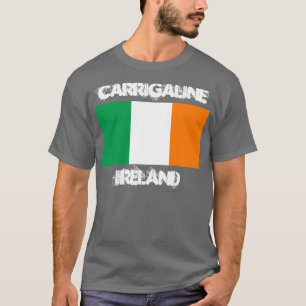 Carrigaline, Ireland with Irish flag T-Shirt