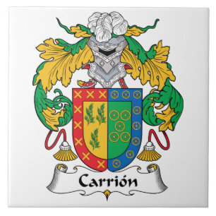 Carrion Family Crest Tile